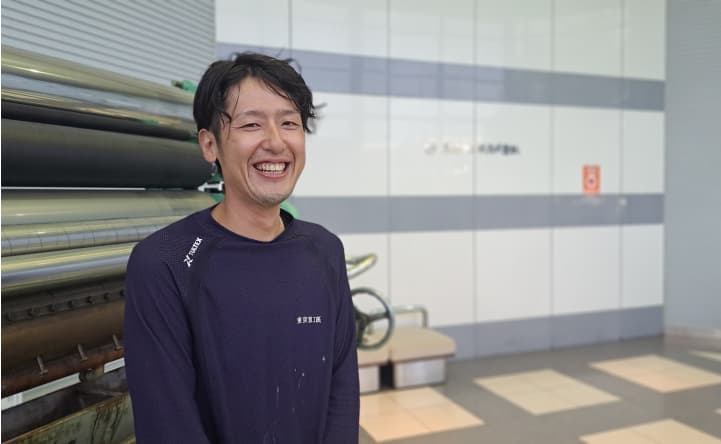 製造課 グラビア印刷担当